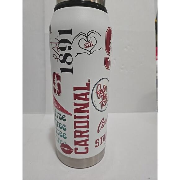 Stanford Cardinal Uversity 34oz Stainless Steel Thermos Water Bottle - Picture 7 of 16